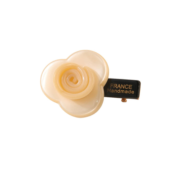 Acetic Acid Love Shark Clip Hair Accessories For Women With Baking Paint Treatment