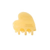 Acetic Acid Love Shark Clip Hair Accessories For Women With Baking Paint Treatment