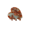 Acetic Acid Love Shark Clip Hair Accessories For Women With Baking Paint Treatment