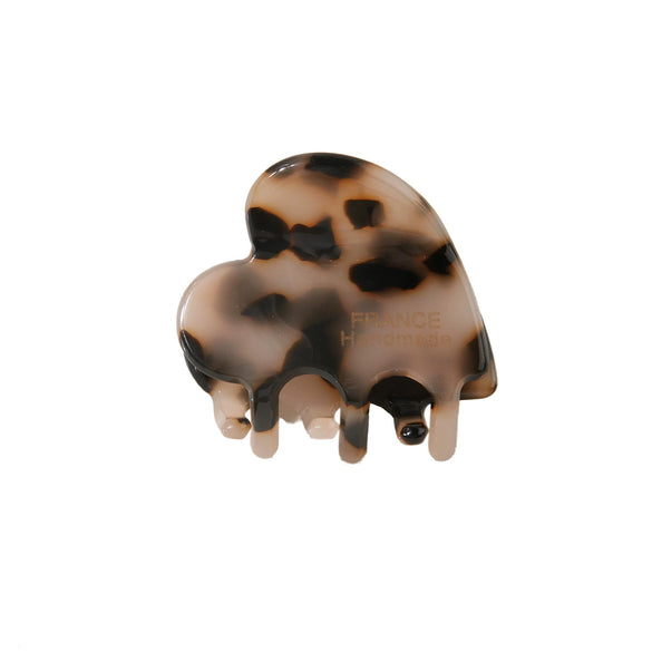 Acetic Acid Love Shark Clip Hair Accessories For Women With Baking Paint Treatment