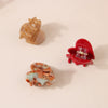 Acetic Acid Love Shark Clip Hair Accessories For Women With Baking Paint Treatment