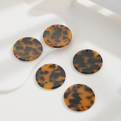 Acetic Acid Sheets Leopard Pendant