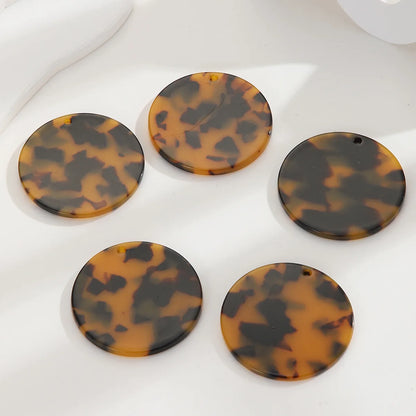 Acetic Acid Sheets Leopard Pendant