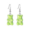 Acrylic Alloy Cute Animal Zodiac Micro Inlay Earrings