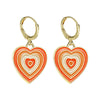 Acrylic Alloy Cute Animal Zodiac Micro Inlay Earrings