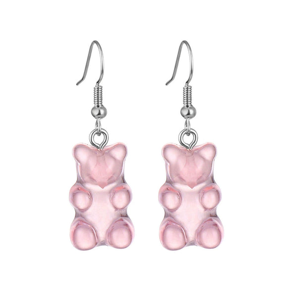 Acrylic Alloy Cute Animal Zodiac Micro Inlay Earrings