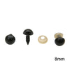 Acrylic Animal Eyes Nose Leather Pad Accessories Set For Plush Toy Dolls Diy Handmade