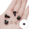 Acrylic Animal Eyes Nose Leather Pad Accessories Set For Plush Toy Dolls Diy Handmade