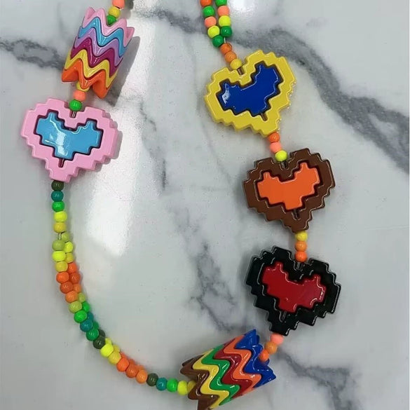 Acrylic Candy Color Petal Style Jewelry Accessories For Diy Bracelet Mobile Phone Chain Hairpin