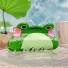 Acrylic Cartoon Frog And Shark Pony Tail Clips With Baking Paint For Women
