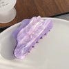 Acrylic Cloud Handmade Women's Highend Hair Ponytail Clip Accessories