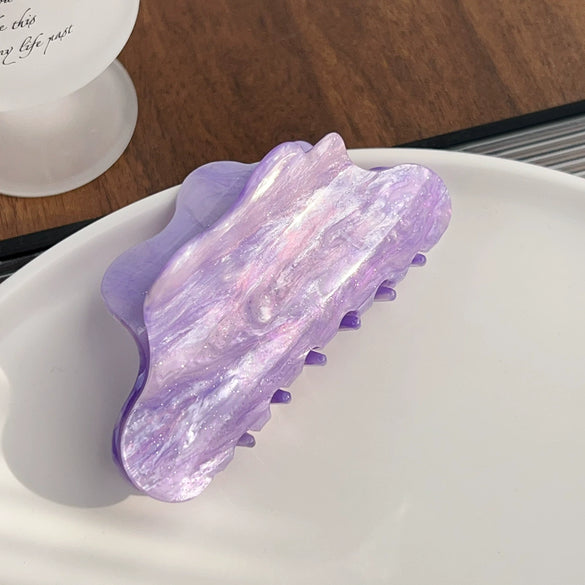 Acrylic Cloud Handmade Women's Highend Hair Ponytail Clip Accessories