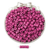 Acrylic Colorful Small Cylindrical Beads Macaron Color Hand Beaded Diy Handmade Loose Beads Jewelry Accessories Wholesale