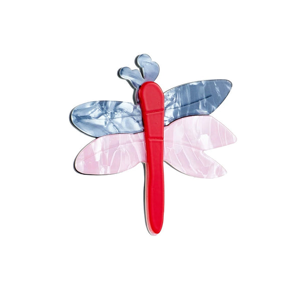 Acrylic Decorative Brooch With Clouds Rainbow Water Drops Sun Simulation Printing For Women