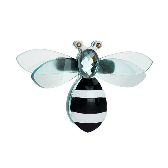 Acrylic Decorative Brooch With Clouds Rainbow Water Drops Sun Simulation Printing For Women