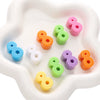 Acrylic Digital English Round Bead Diy Handmade Bracelet And Mobile Phone Chain Decoration Material