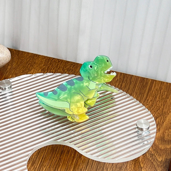 Acrylic Dinosaur Handmade Women's Hair Accessories Grab Clip