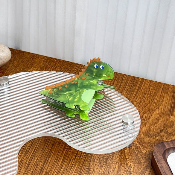 Acrylic Dinosaur Handmade Women's Hair Accessories Grab Clip