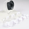 Acrylic Ear Expander With Geometric Style And Smoke Pattern