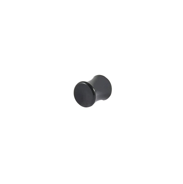 Acrylic Ear Expander With Geometric Style And Smoke Pattern