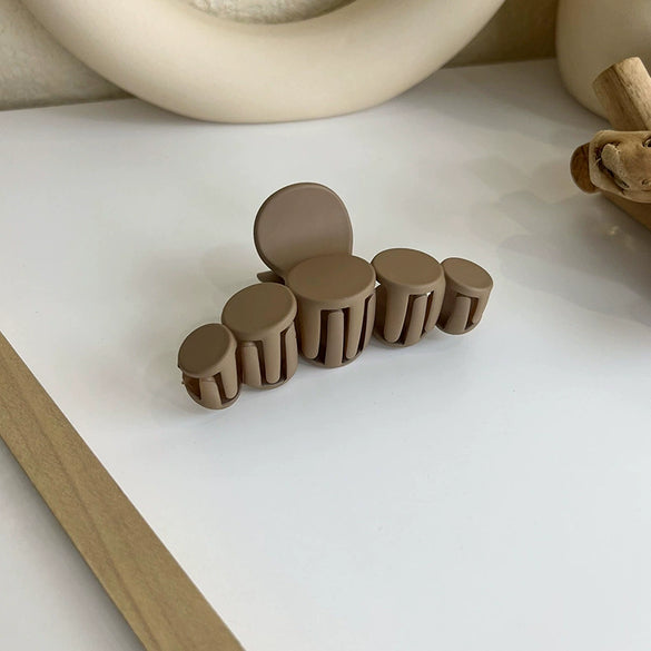 Acrylic Fashion Geometric Baking Paint Hair Clip For Unisex