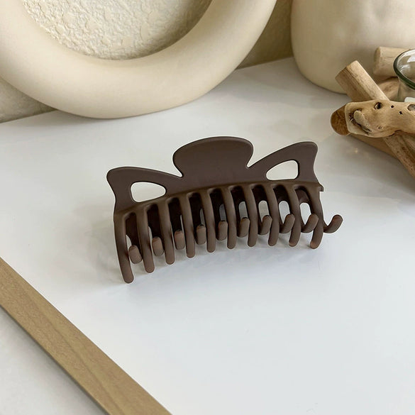 Acrylic Fashion Geometric Baking Paint Hair Clip For Unisex