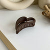 Acrylic Fashion Geometric Baking Paint Hair Clip For Unisex