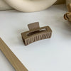Acrylic Fashion Geometric Baking Paint Hair Clip For Unisex