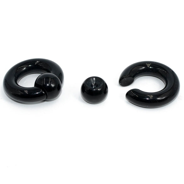 Acrylic Fashion Geometric Ring And Earrings With Polishing Treatment