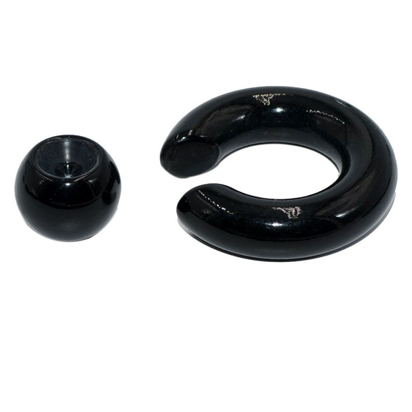 Acrylic Fashion Geometric Ring And Earrings With Polishing Treatment