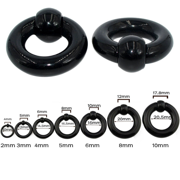 Acrylic Fashion Geometric Ring And Earrings With Polishing Treatment