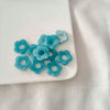 Acrylic Five Petal Flower Halo Jewelry Materials For Diy Handmade Earrings And Hair Accessories