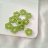 Acrylic Five Petal Flower Halo Jewelry Materials For Diy Handmade Earrings And Hair Accessories