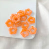 Acrylic Five Petal Flower Halo Jewelry Materials For Diy Handmade Earrings And Hair Accessories