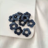 Acrylic Five Petal Flower Halo Jewelry Materials For Diy Handmade Earrings And Hair Accessories