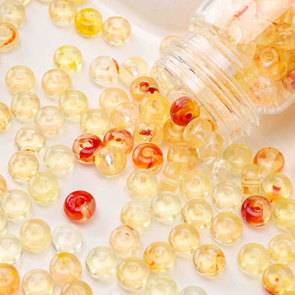 Acrylic Flat Bead Jewelry Accessories For Diy Handmade Beaded Bracelet