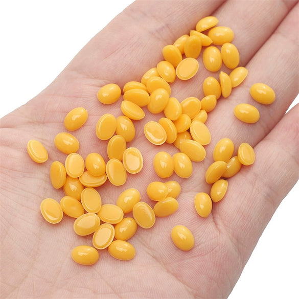 Acrylic Flat Oval Doll Eye Accessories For Handmade Plush Toys With Animal Style