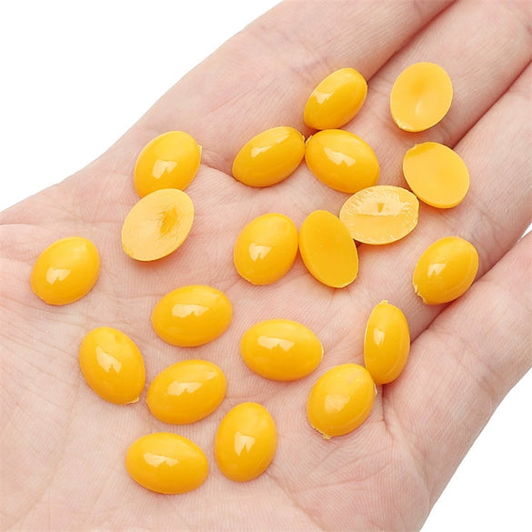 Acrylic Flat Oval Doll Eye Accessories For Handmade Plush Toys With Animal Style