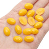 Acrylic Flat Oval Doll Eye Accessories For Handmade Plush Toys With Animal Style