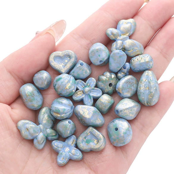 Acrylic Geometric Handmade Beads Necklace Pendant Accessories