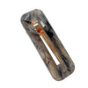 Acrylic Hairpin Square Water Drop Edge Clip With Marble Texture Handmade Women's Hair Accessories