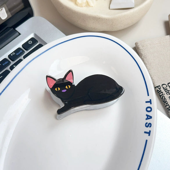 Acrylic Handmade Cute Animal Hair Clip For Women