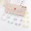 Acrylic Handmade Flower Beaded Mobile Phone Chain Jewelry Accessories Antilost Rope