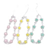 Acrylic Handmade Flower Beaded Mobile Phone Chain Jewelry Accessories Antilost Rope