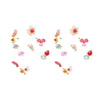 Acrylic Handmade Flower Trumpet Tassel Ear Studs For Women Summer Holiday Fashion All Match Earrings With Design Sense Niche
