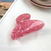 Acrylic Handmade Geometric Hair Grab Clip Fashion Elegant Headwear Accessories For Women