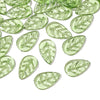 Acrylic Handmade Jewelry Accessories Tree Leaves Shaped Beaded Necklace Bracelet Earrings Loose Beads