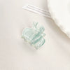 Acrylic Handmade Small Grab Hair Clip Natural Style Blocks Design