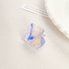 Acrylic Handmade Small Grab Hair Clip Natural Style Blocks Design