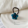 Acrylic Handmade Textured Ink Flower Hair Band For Women